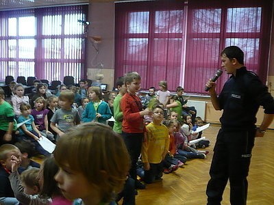 Policja Wodzisław: mundurowi odbędą spotkania z dzieciakami na temat bezpieczeństwa.