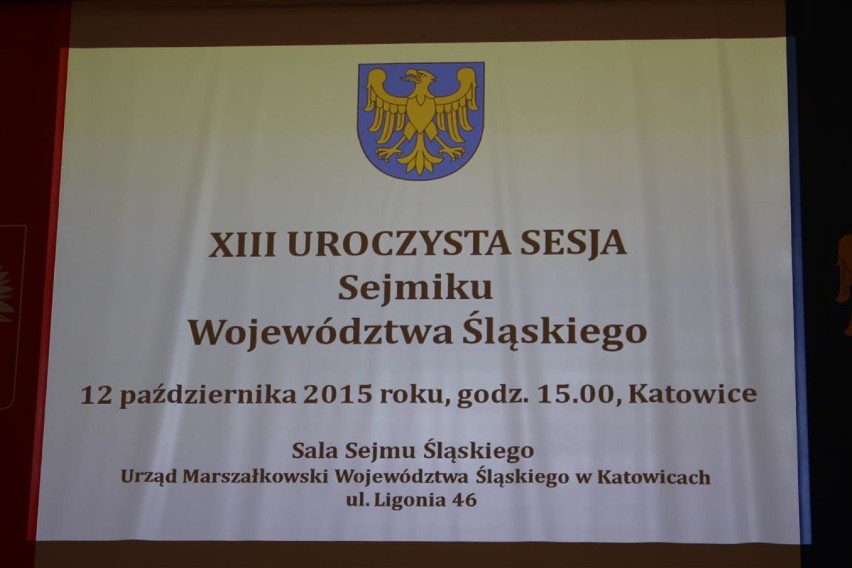 Starosta na sesji Sejmiku Województwa Śląskiego [FOTO]