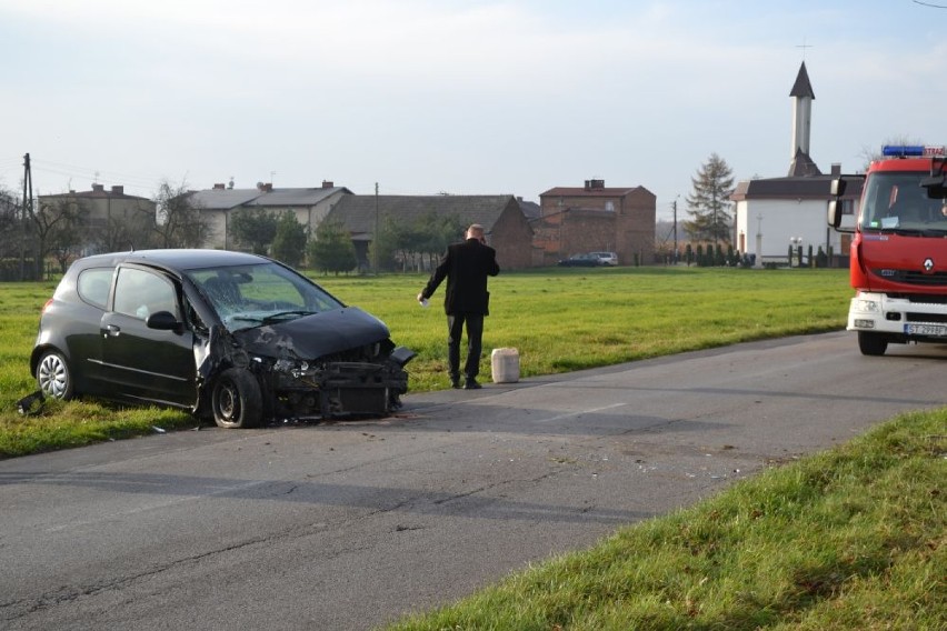 Wypadek w Lędzinach: Jedna osoba ranna