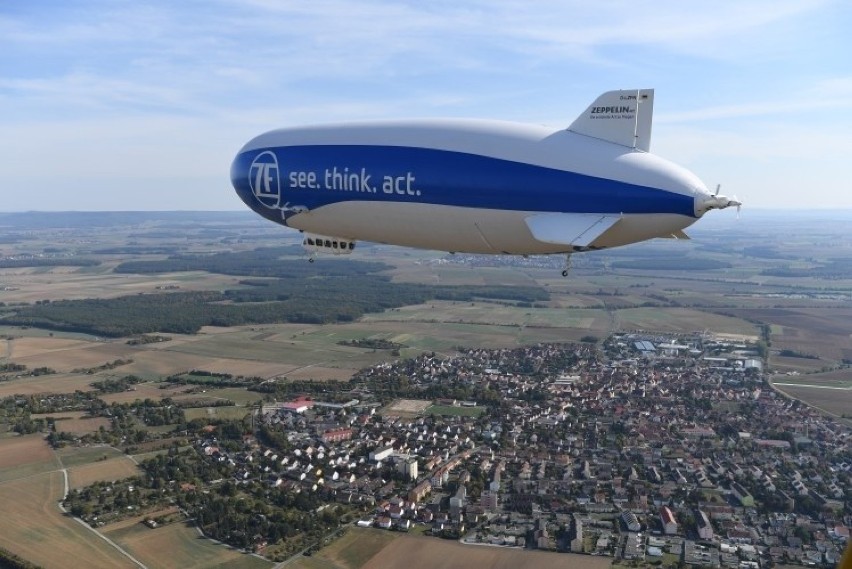 Sterowiec latać ma nad woj. śląskim w weekend 11-12 września...