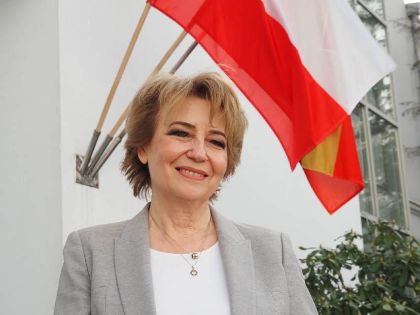 Prezydent Łodzi Hanna Zdanowska wygrała w pierwszej turze z...
