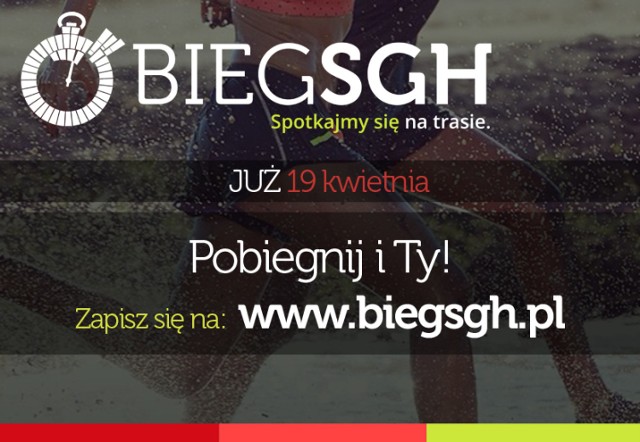 Bieg SGH. Pobiegnij 5 kilometrów w szczytnym celu