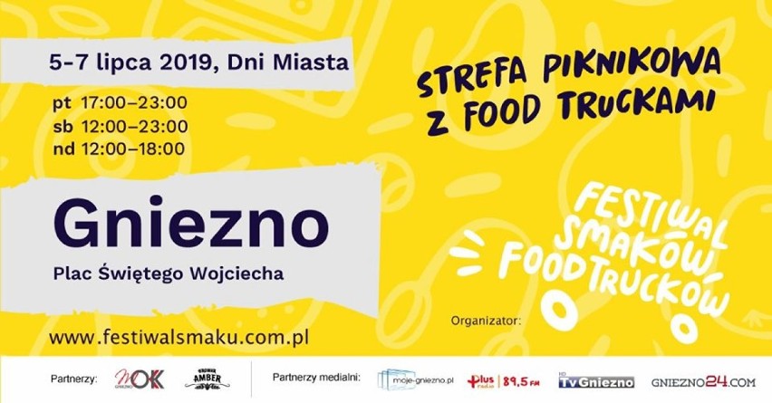 Strefa piknikowa z food truckami: piątek 17.00-23.00, sobota...