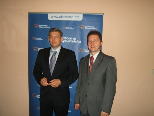 Mariusz Witczak i Marcin Sitnicki