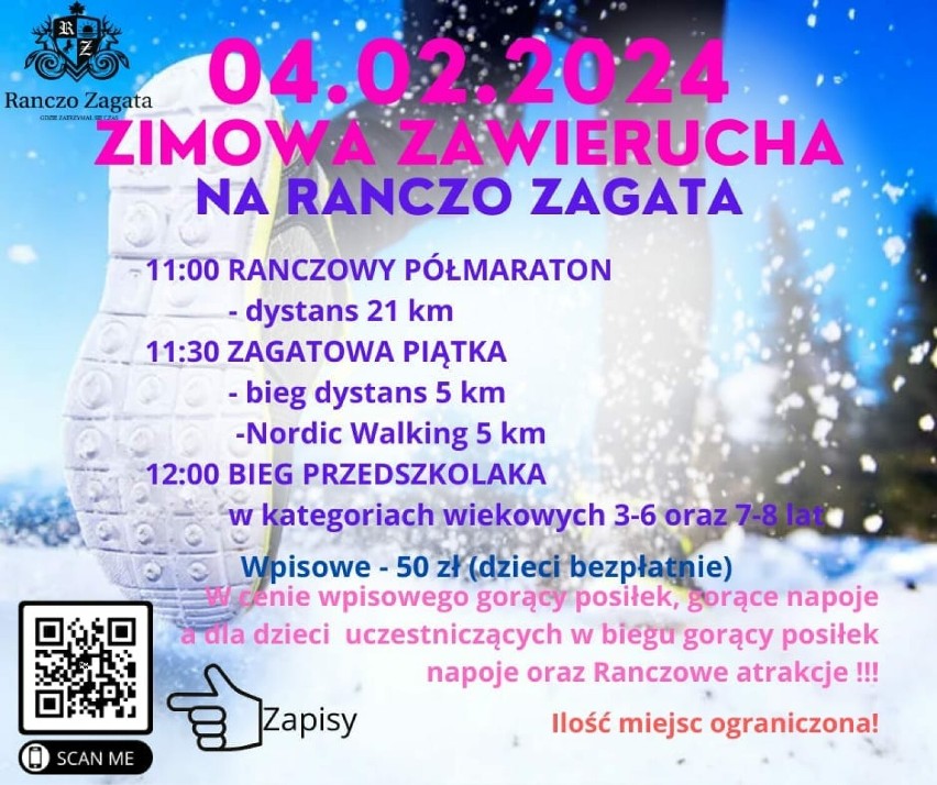 Zimowa Zawierucha w Ranczo Zagata. Szykuje się mega sportowa impreza
