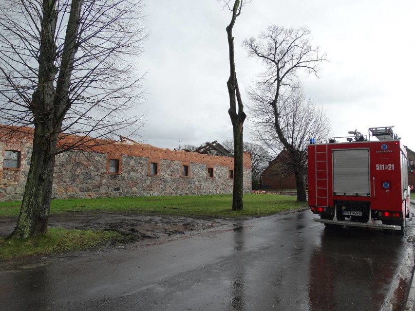Gmina Kuślin: Nawałnica zrywała dachy