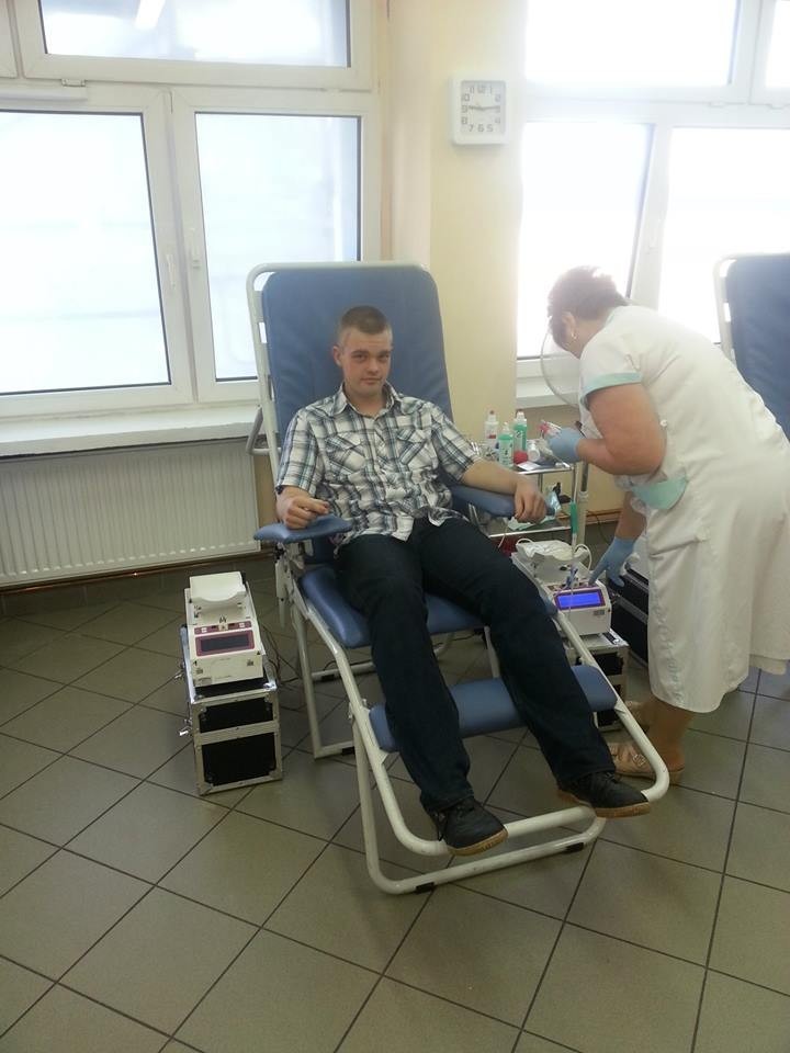 Wieluń: 20 osób zgłosiło chęć oddania krwi podczas sobotniej akcji  &quot;Kropla twojego serca&quot;