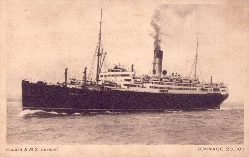 RMS Laconia – brytyjski statek pasażerski w służbie...