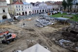 Trwa wielki remont rynku w Jarosławiu. Zobaczcie jak wygląda teraz jarosławski rynek! [ZDJĘCIA]