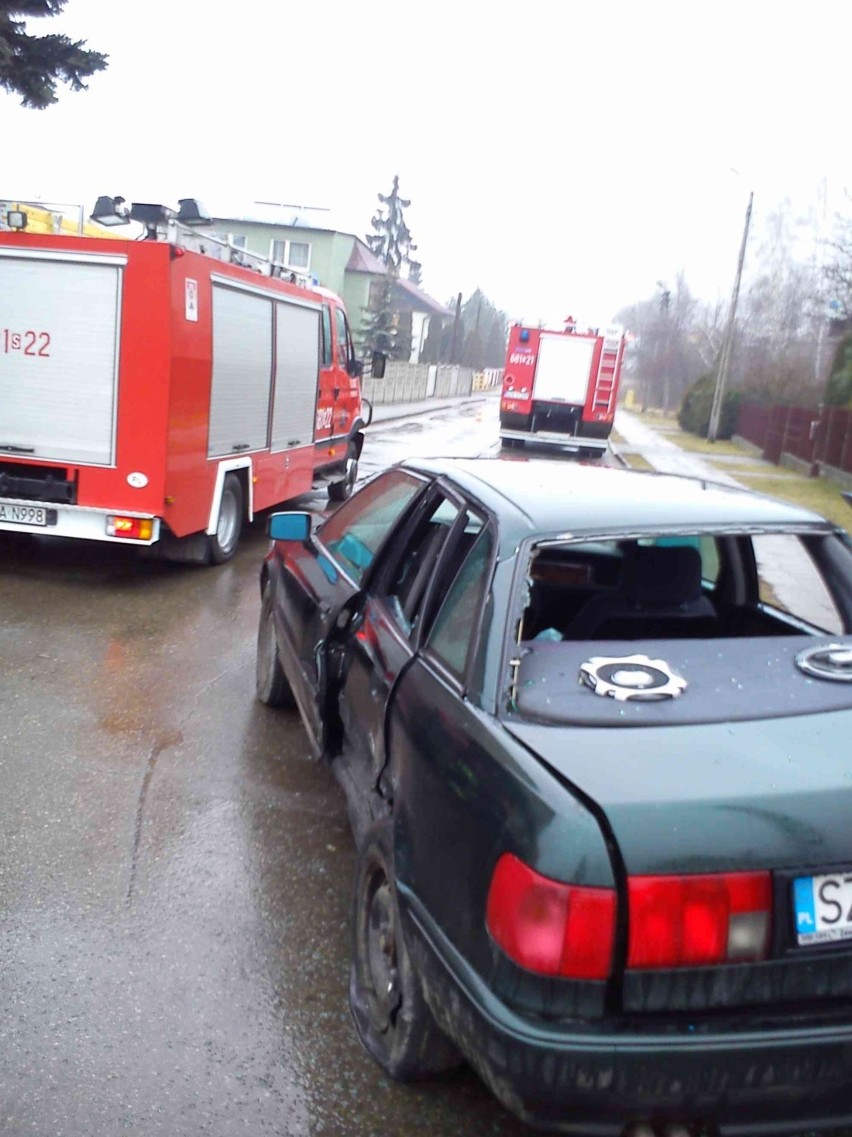 Wypadek na ulicy Strumień w Zawierciu: Jedna osoba została...