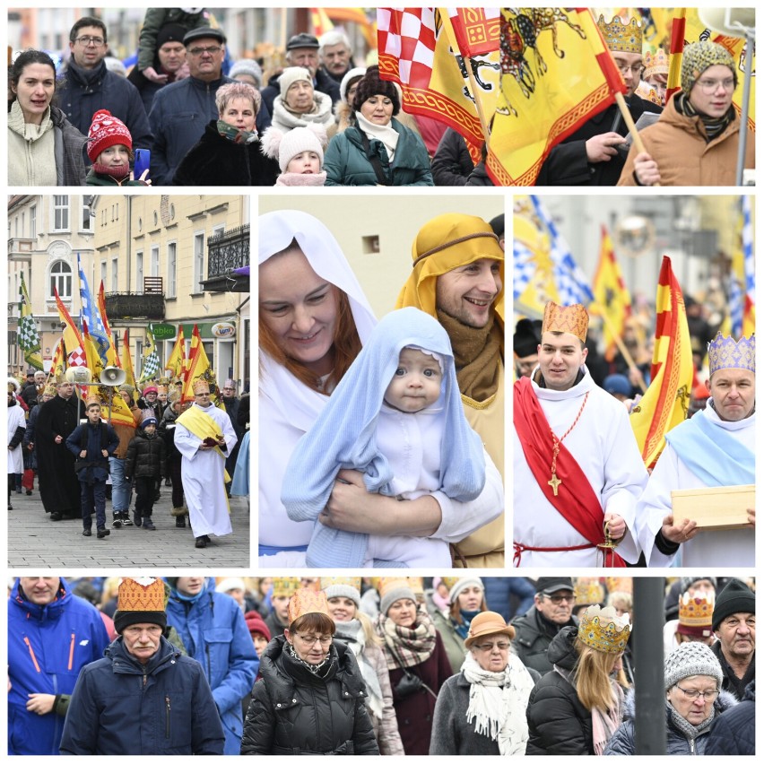 Tak było 6.01.2023 podczas Orszaku Trzech Króli w Świeciu