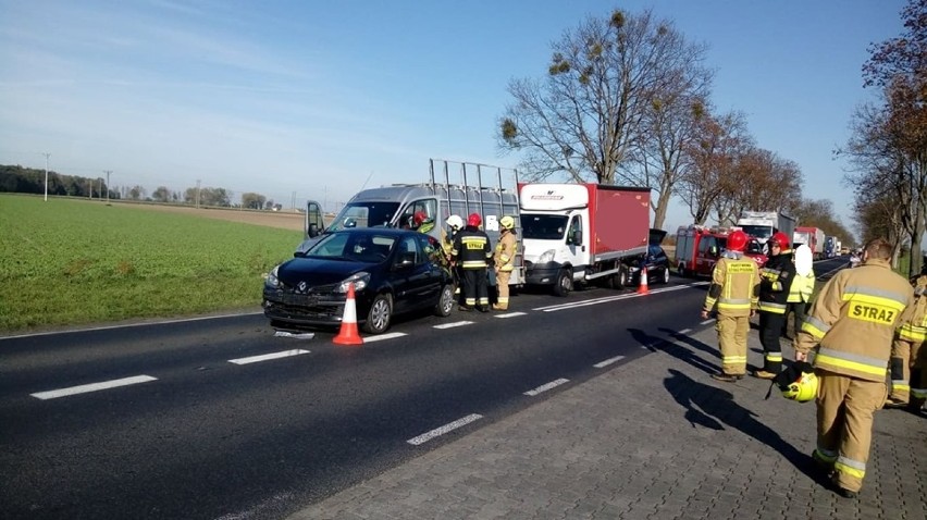 PILNE! Wypadek na trasie Opalenica - Wojnowice