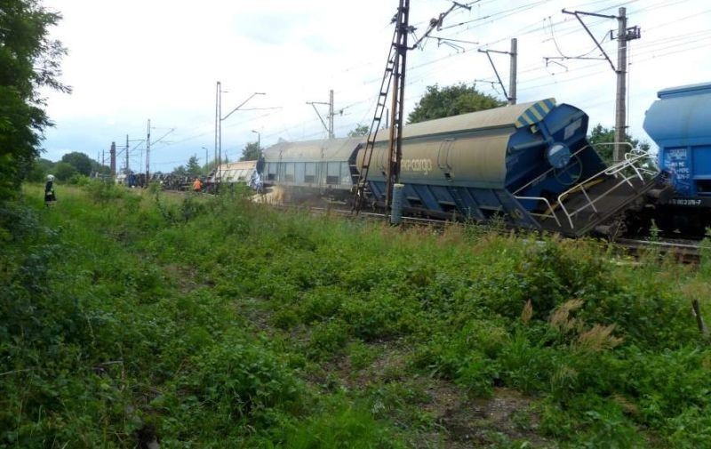 17 lipca we Wronkach doszło do poważnego wykolejenia pociągu...