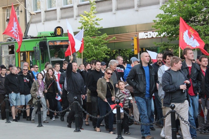 marsz pileckiego w Poznaniu