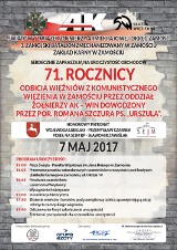 Lekcja historii w Zamościu. W 71. w rocznicę odbicia więźniów z komunistycznego więzienia. (ZDJĘCIA)