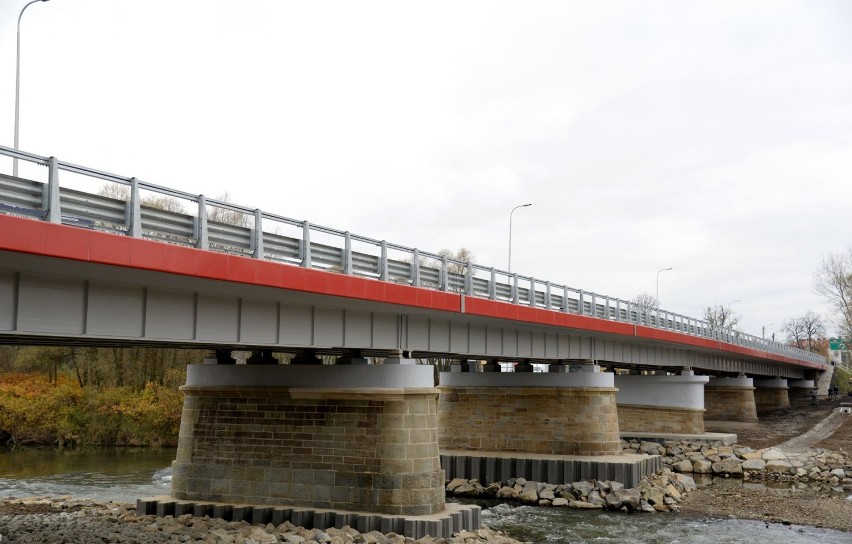 Odremontowany most  na DK 52 w Wadowicach