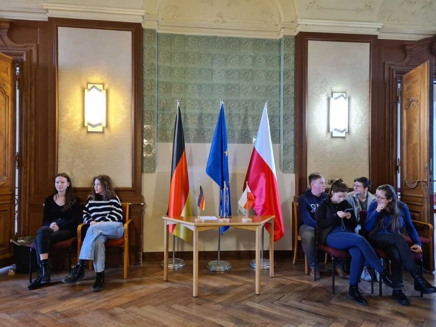 Uczniowie z Zespołu Szkoła Podstawowa-Przedszkole z Wąsowa w Niemieckim zamku Trebnitz! 