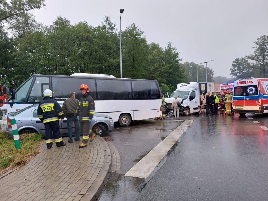 Do wypadku doszło na DW 984 w Nowych Żukowicach
