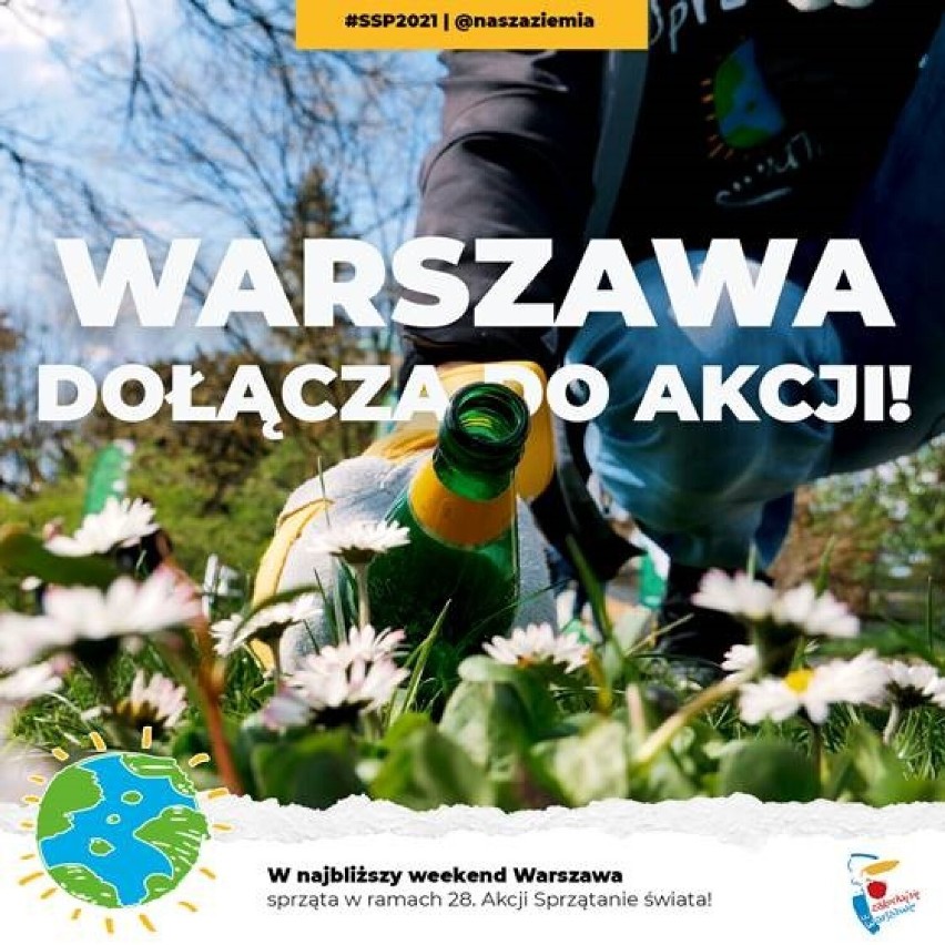 Warszawa włącza się w wyjątkową akcję. Rusza "Sprzątanie świata"