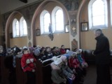Wycieczka dzieci z Broniszewic  do Kościoła Jubileuszowego w Wieczynie 
