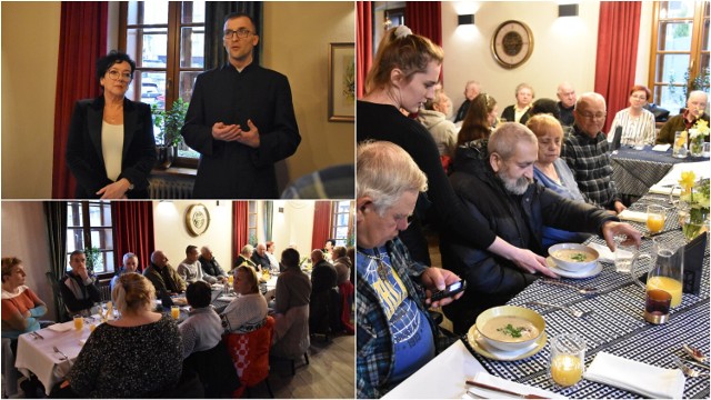 Spotkanie zorganizowane przez fundację Kromka Chleba odbyło się w restauracji Różana