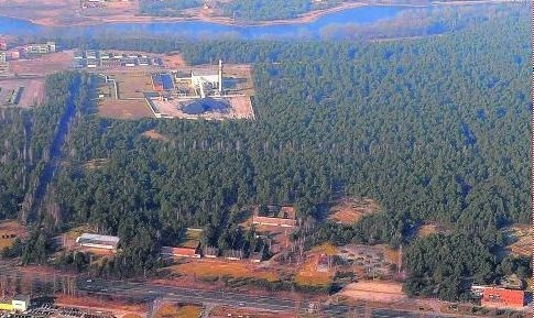 Tak z lotu ptaka wygląda najdroższy w Pile kawałek ziemi należący jeszcze do wojska