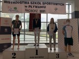 Gmina Chocz. Pływanie. Alicja Nogaj trzecią zawodniczką Mistrzostw Szkół Sportowych