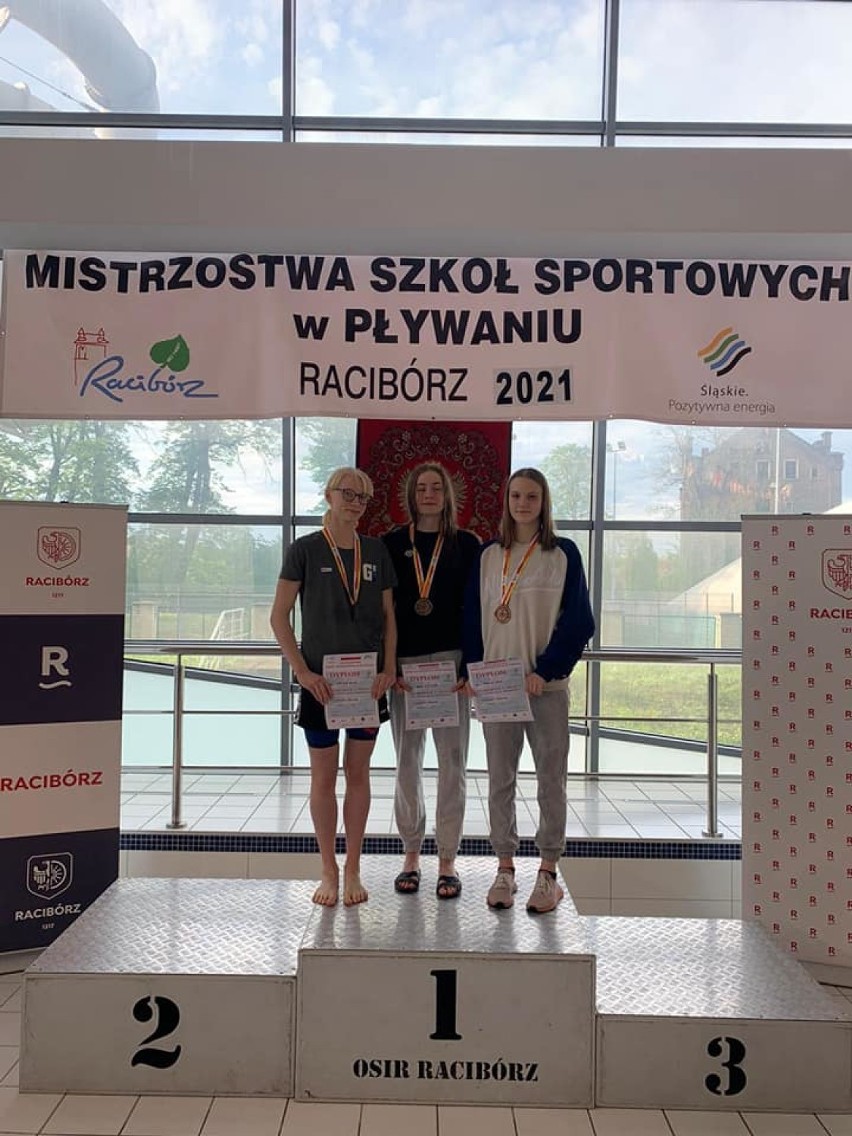 Alicja Nogaj wywalczyła brązowy medal Mistrzostw Szkół Sportowych w pływaniu