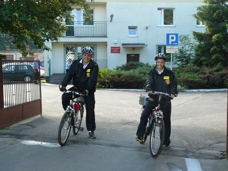 Strażnicy miejscy przesiadają się na rowery