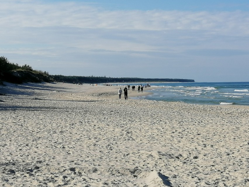 Niedzielna plaża w Grzybowie - dla tych, którzy nie lubią tłumów