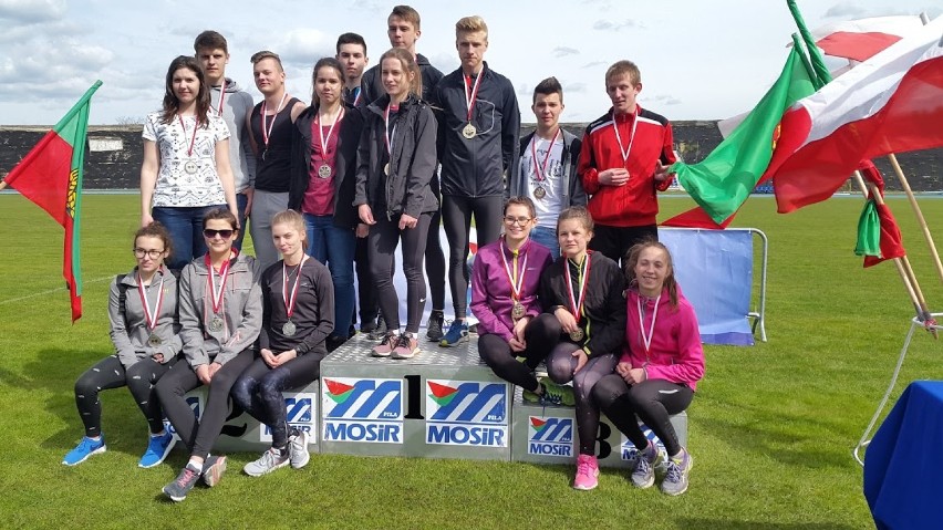 16 medali podczas Mistrzostw Wielkopolski LZS Młodzieży Szkolnej w Lekkiej Atletyce