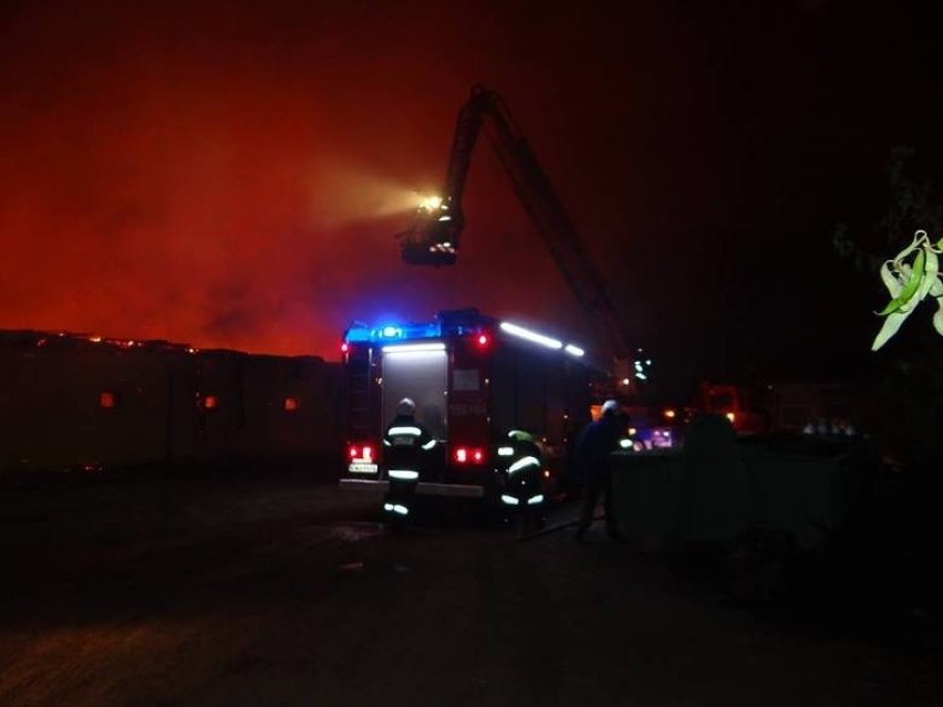 Będzin: Pożar w elektrowni Łagisza [ZDJĘCIA]