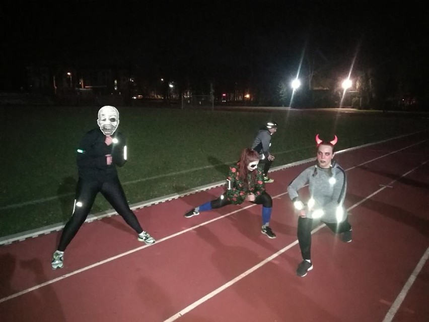 Trening biegaczy Halloween Nas Nie Dogonią w Inowrocławiu [zdjęcia]