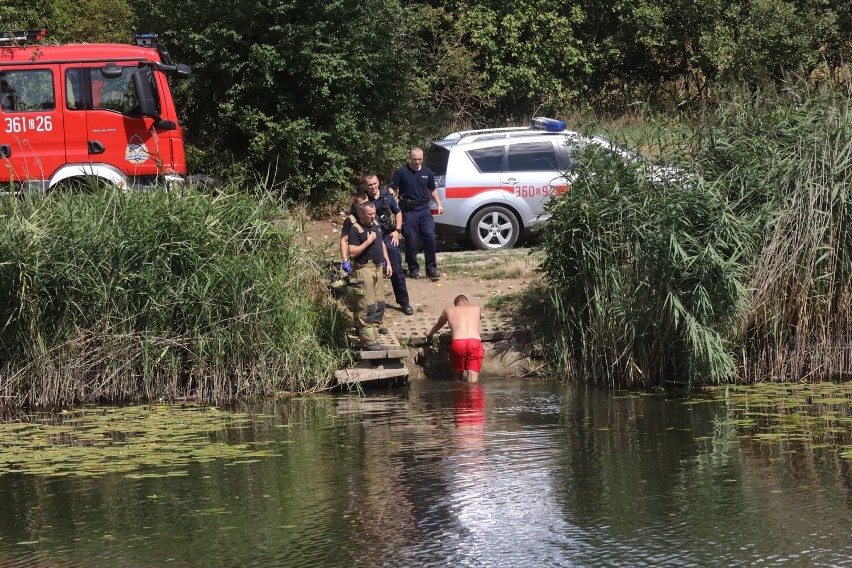 Utonął młody chłopak w zbiorniku wodnym Kormoran w Legnicy