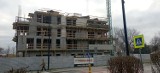 Apartamentowiec Zielone Tarasy w Jędrzejowie jest coraz bliżej ukończenia. Zobaczcie jak obecnie prezentuje się budowa