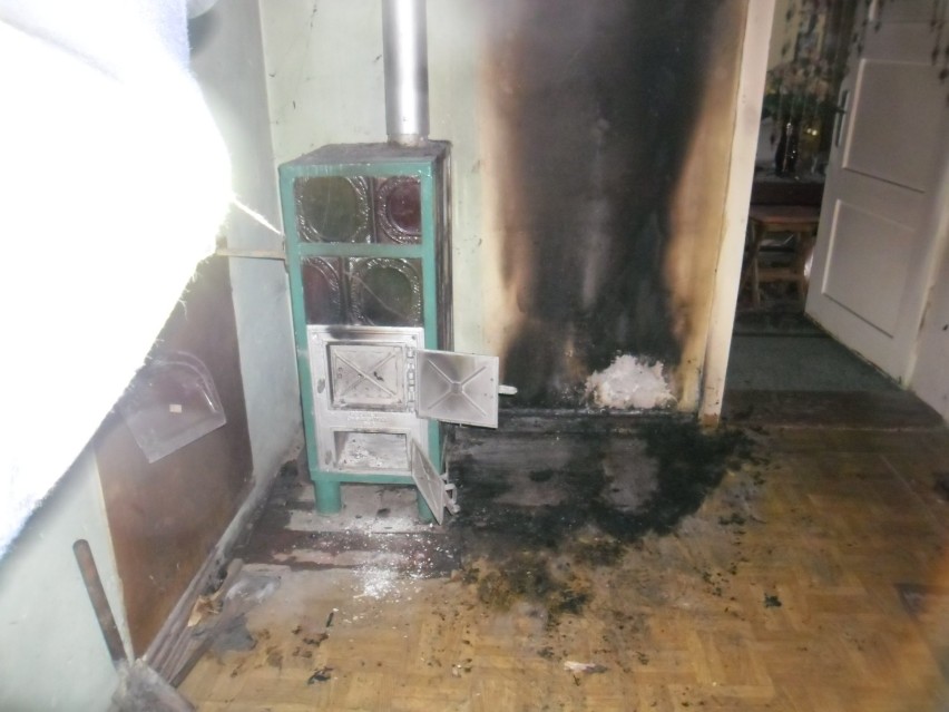 Straż Pożarna w Jarocinie: Zadymienie w budynku mieszkalnym