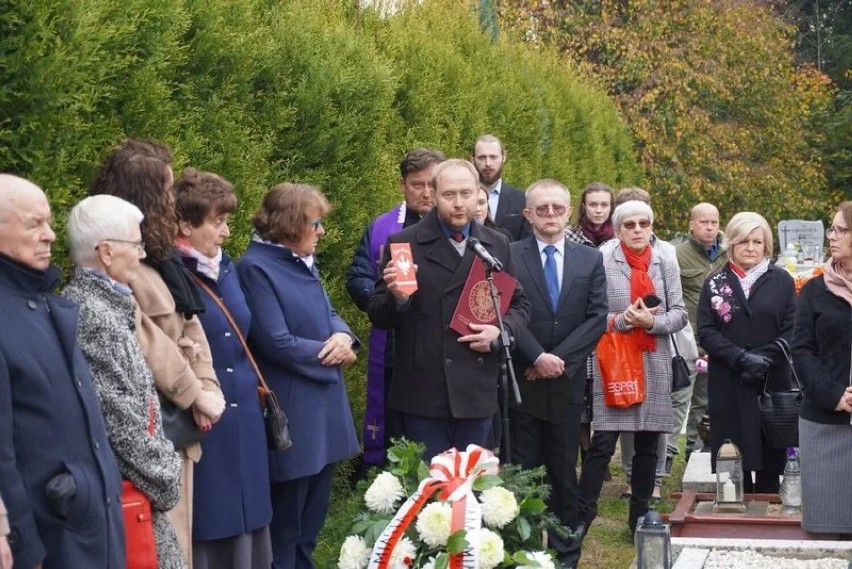Uczczono pamięć bohatera Powstań Śląskich. Grób Bolesława Wieczorka odznaczony
