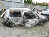 Nisko. Podpalili rozblite auto, uciekli i zostawili koleżankę na pewną śmierć
