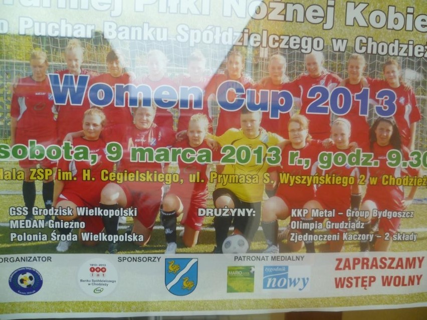 Chodzież: Piłkarski turniej kobiet o puchar Banku Spółdzielczego [FOTO]