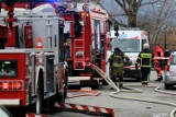 Pożar w kotłowni w budynku wielorodzinnym w Pęperzynie. Ewakuowano 8 osób  
