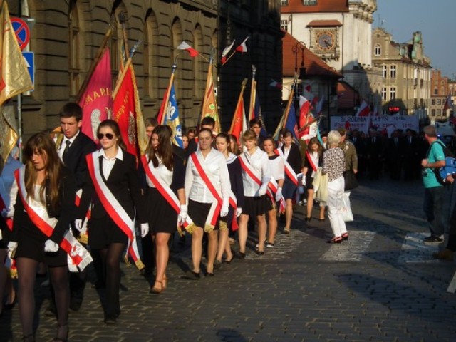 "Marsz pamięci" w Poznaniu