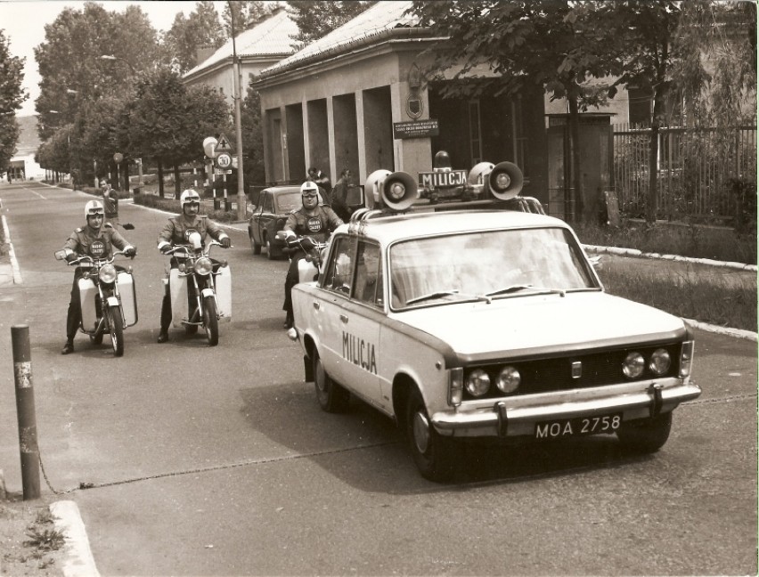 Duży fiat jako radiowóz, suszarka jako radar. Tak pracowała milicja! (ZOBACZ ZDJĘCIA)