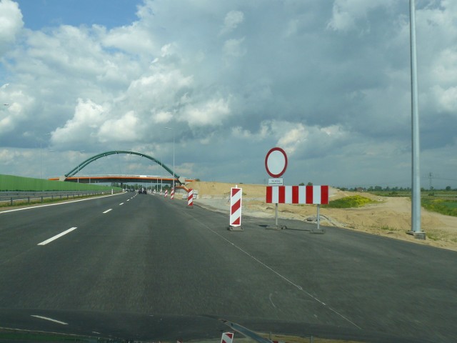 Węzeł w Koszwałach ma powstać w ciągu miesiąca