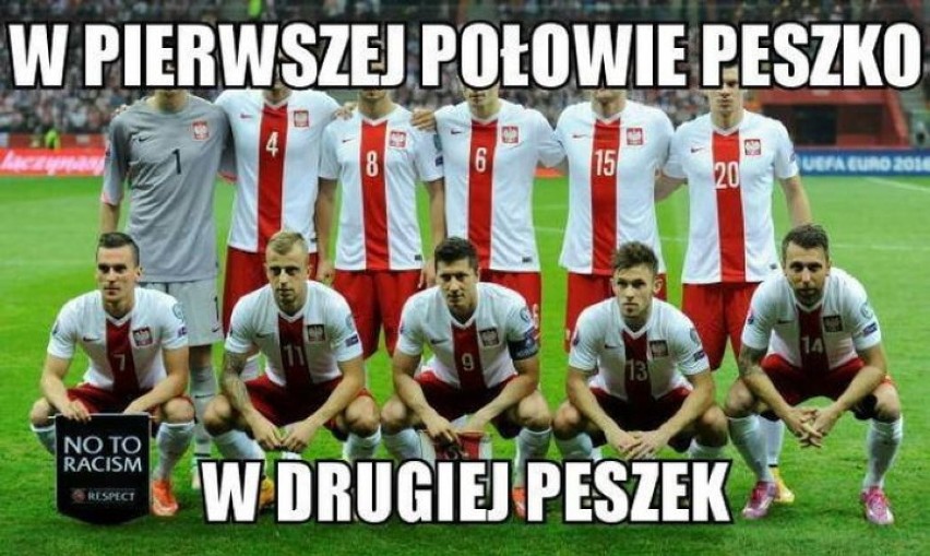 Jak nie Peszko, to peszek. Zobaczcie memy po meczu Irlandia - Polska