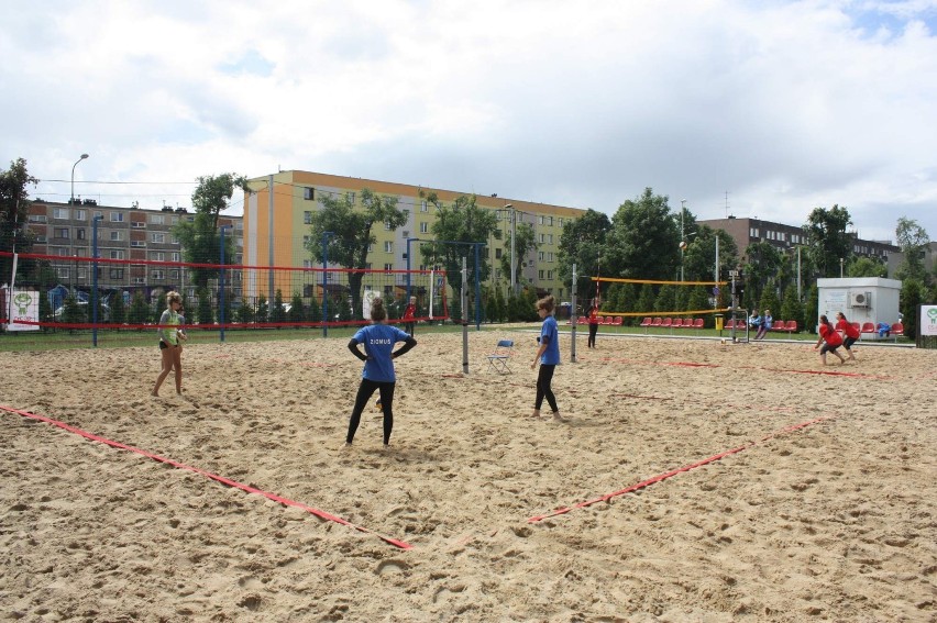 Mistrzostwa Śląska w siatkówce plażowej w Zawierciu.