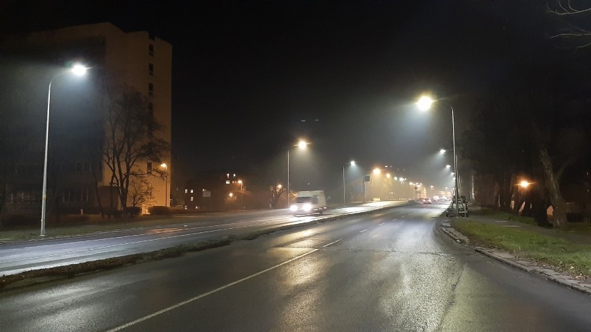 Smog w okolicy skrzyżowania ulic Wrocławskiej i Nysy...