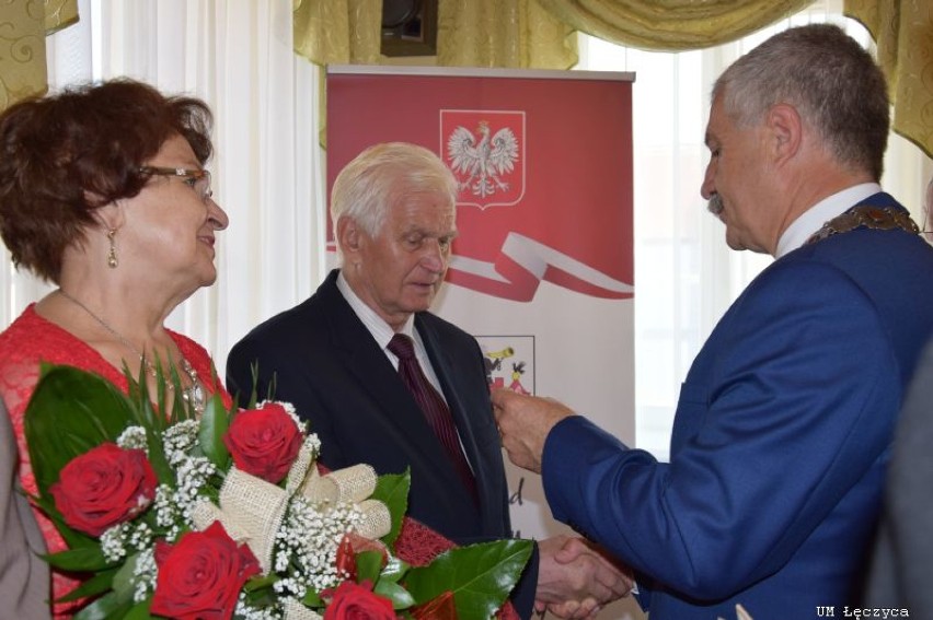 Medale za długoletnie pożycie małżeńskie w Łęczycy