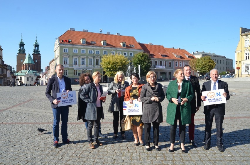 Barbara Nowacka w Gnieźnie: "Nie chcemy władzy, która będzie z Warszawy decydowała o tym, co mamy robić w naszych miastach"