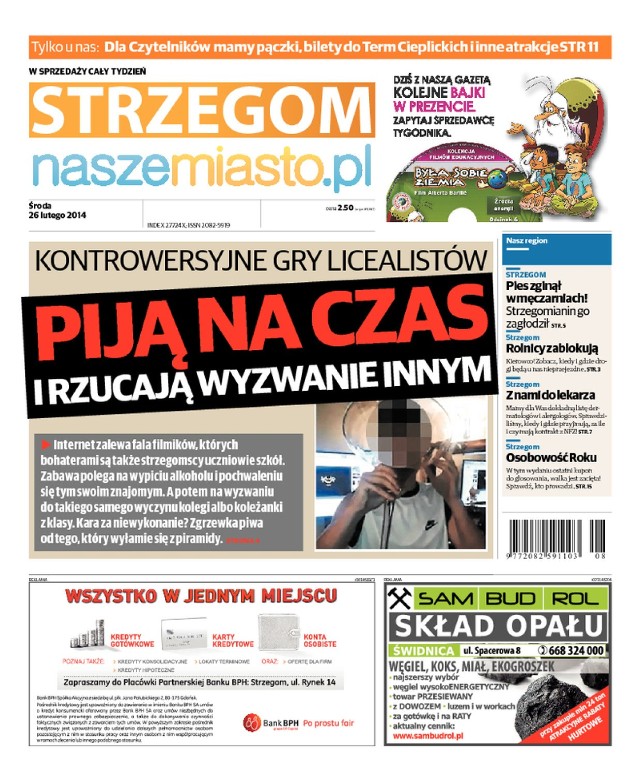 Okładka najnowszego numeru Strzegom Nasze Miasto