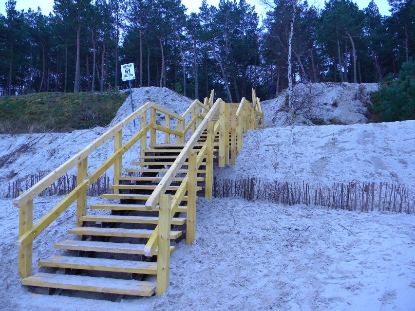 Gmina Sztutowo: Zejścia na plażę są już gotowe